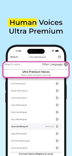 I-download ang TTS Reader Pro – Text to Speech na Walang Limitasyon - Screenshot 3
