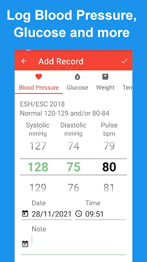 Vital Signs – Blood Pressure: Subaybayan ang Kalusugan Mo - Screenshot 7