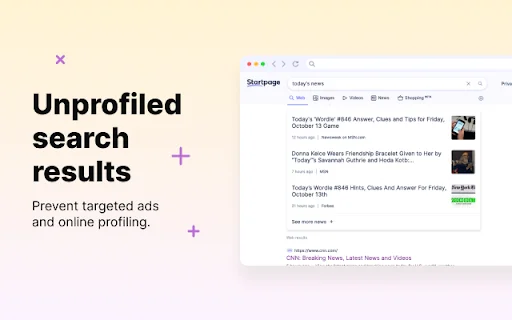 I-download ang Startpage: Pribadong Search Engine – Ligtas na Pag-browse - Screenshot 5