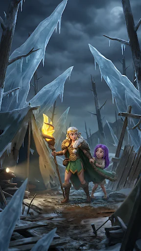 I-download ang Frost Throne: Survival – Maging Bayani sa Taglamig - Screenshot 2