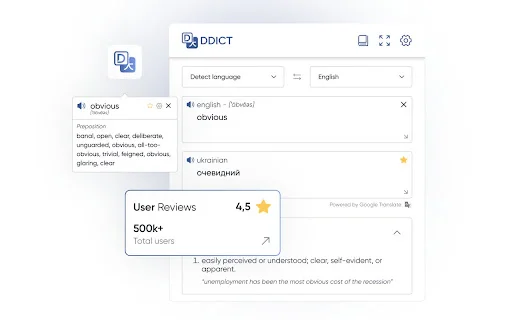 I-download ang Ddict: AI Translation at Writing Assistant - Screenshot 1