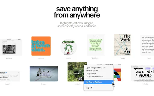 I-download ang Sublime: Ang Iyong Personal na Knowledge Tool - Screenshot 1