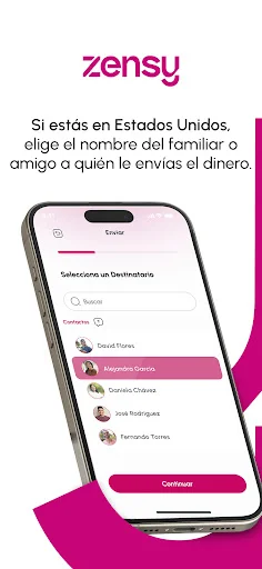 I-download ang Zensy App – Mabilis na Pagpapadala ng Pera sa Bolivia - Screenshot 1