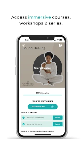 I-download ang YogaRenew App – Pinakamahusay na Yoga Classes Online - Screenshot 3