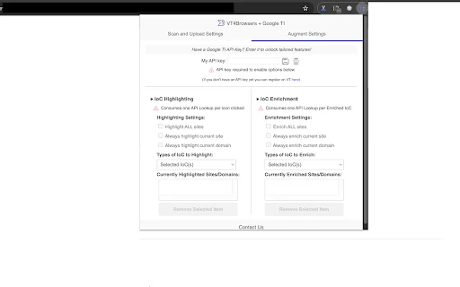 I-download ang VT4Browsers + Google TI: Advanced Security Tool - Screenshot 2