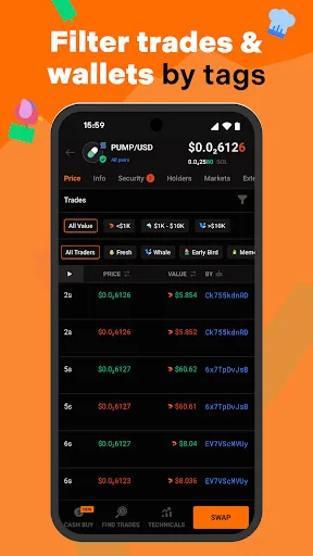 I-download ang Birdeye Crypto Data Tool – Subaybayan ang Memecoins - Screenshot 2