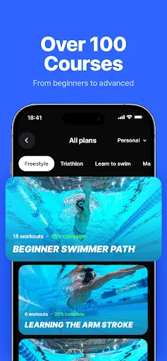 I-download ang SwimUp – Ang Iyong Personal na Swimming Coach - Screenshot 5