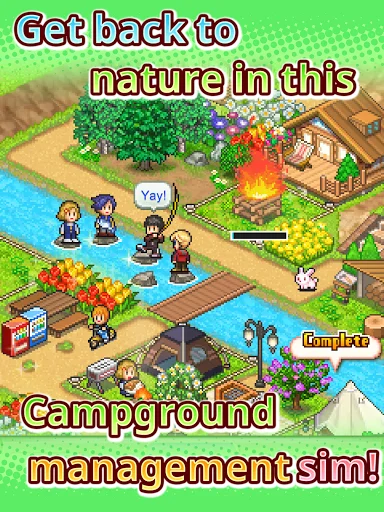 I-download ang Forest Camp Story – Pixel Art Sim Game Libre - Screenshot 12
