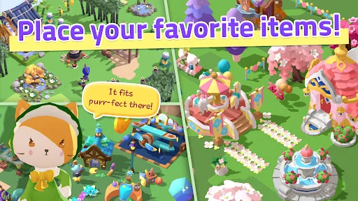 I-download ang The Secret of Cat Island – Cute Farming Game - Screenshot 3