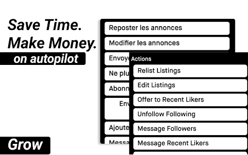 I-download ang Grow Bot – I-automate ang Iyong Vinted Shop Ngayon - Screenshot 1
