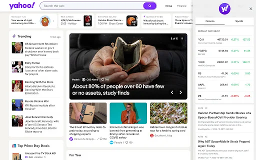 I-download ang Yahoo Homepage – Manatiling Update sa Balita Ngayon - Screenshot 1