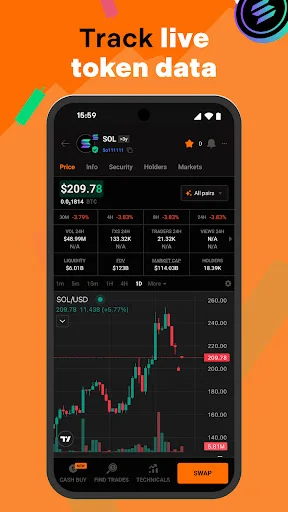 I-download ang Birdeye Crypto Data Tool – Subaybayan ang Memecoins - Screenshot 1