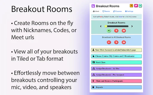 Google Meet Breakout ni Robert Hudek – Libreng Tool para sa Guro - Screenshot 3