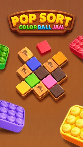 Download Pop Sort: Color Ball Jam APK – Laro ng Pagsasala ng Kulay - Screenshot 21