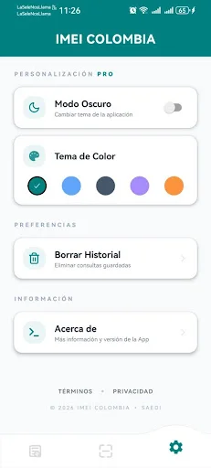 I-download ang IMEI COLOMBIA Pinakabago – Suriin ang Katayuan ng Telepono - Screenshot 8